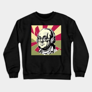 Ben Franklin Music Genius Crewneck Sweatshirt